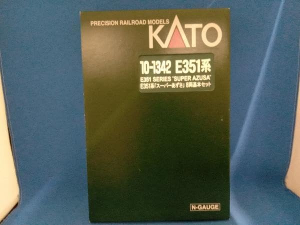 未使用 KATO Nゲージ 10-1342 E351系 スーパーあずさ 8両 Nｹﾞｰｼﾞ KATO 10-1342 E351系｢ｽｰﾊﾟｰあずさ｣ 8両基本ｾｯﾄ - 鉄魂模型